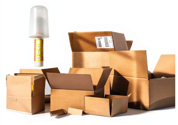 JA PACKING Stretch Film Clear 6 Inch Handle Packaging-6