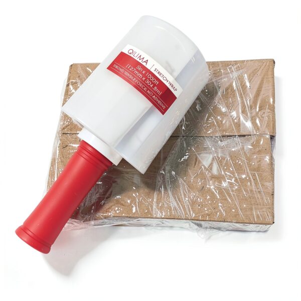 QILIMA Stretch Film 4 Rolls Self Adhering Multi Purpose-2