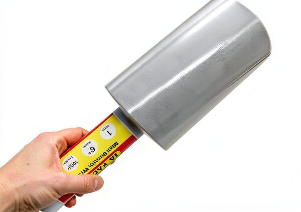 JA PACKING Stretch Film Clear 6 Inch Handle Packaging-0