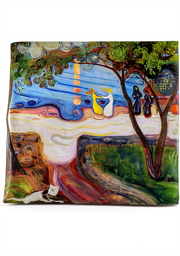 Penguin eBook on Scandinavian literary criticism displayed on a tablet