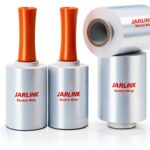 JARLINK Stretch Wrap Film 4 Pack Clear Plastic Moving-0