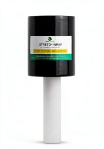 Black Stretch Film BOMEI PACK Industrial Self Adhering-0