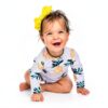 Baby Girl Ruffle Swimsuit UPF 50 Sun Protection Quick Change-3