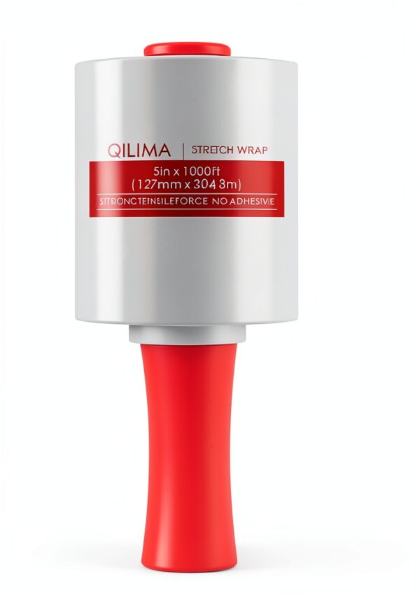 QILIMA Stretch Film 4 Rolls Self Adhering Multi Purpose-1