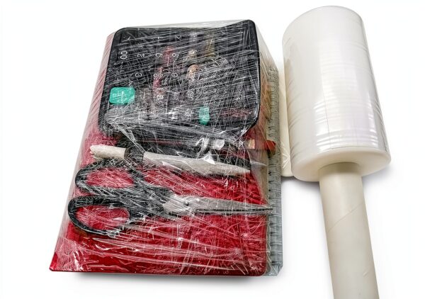JA PACKING Stretch Film Clear 6 Inch Handle Packaging-3