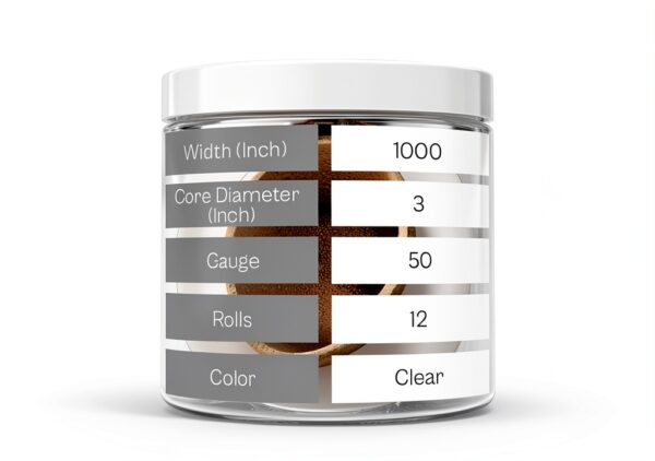 PackagingSuppliesByMail Stretch Film Clear Plastic 5 Inch-3