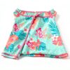 Baby Girl Swimwear Sunsuit Floral Design Short Sleeve-3