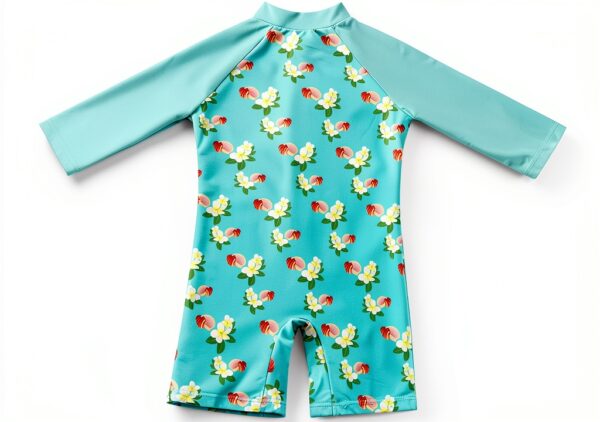 Baby Girls Swimwear Sunsuit Spandex Nylon Summer Beach-1