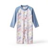 Baby Girls Swimwear Sunsuit Nylon Spandex L1102-1