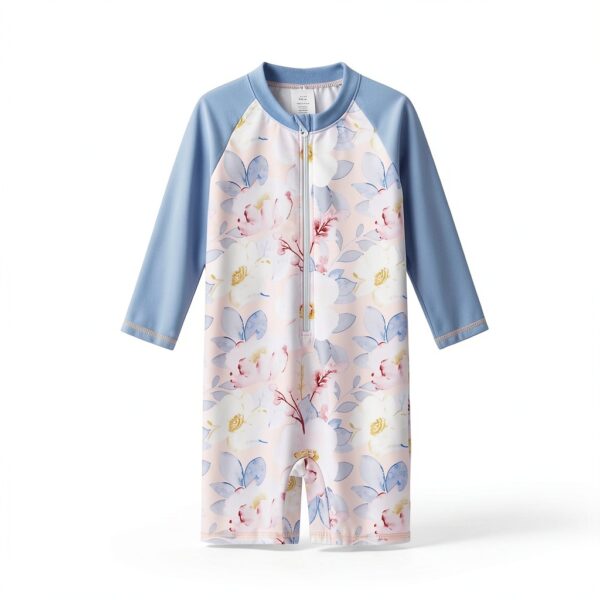 Baby Girls Swimwear Sunsuit Nylon Spandex L1102-1