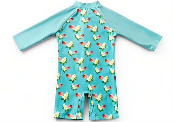 Baby Girls Swimwear Sunsuit Spandex Nylon Summer Beachwear-1