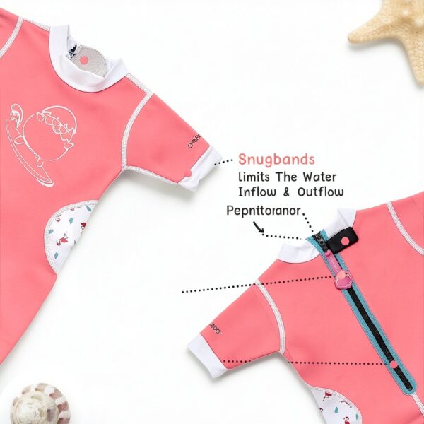 Cheekaaboo Baby Girls Swimwear Sunsuit UPF 50 Plus Neoprene-2