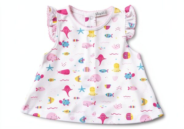 Kissy Kissy Baby Girls Swimwear Sunsuit Cotton Comfort-0