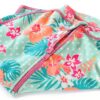 Baby Girl Swimwear Sunsuit Floral Design Short Sleeve-5