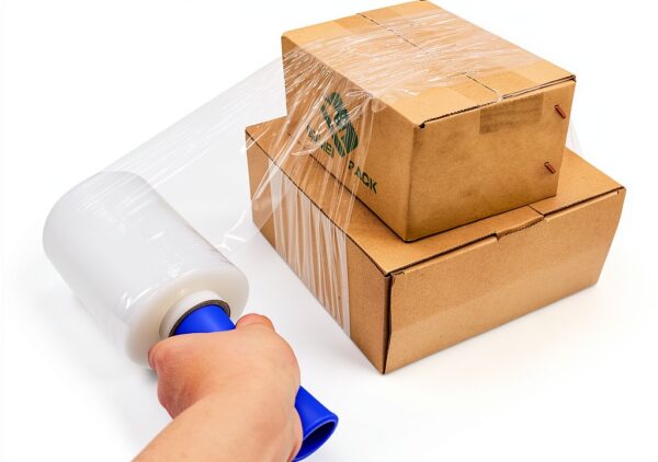 BOMEI PACK Clear Stretch Film Plastic Wrap Storage Moving-6