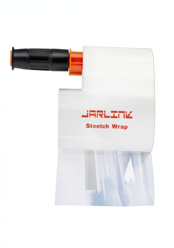 JARLINK Heavy Duty Stretch Wrap Clear Plastic 4 Rolls-3