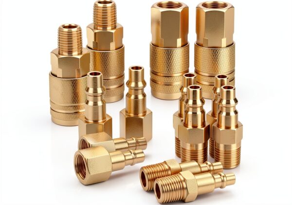 RNSXYAT 14-Piece Air Hose Fittings 1/4 Inch NPT Brass Connect Kit-0