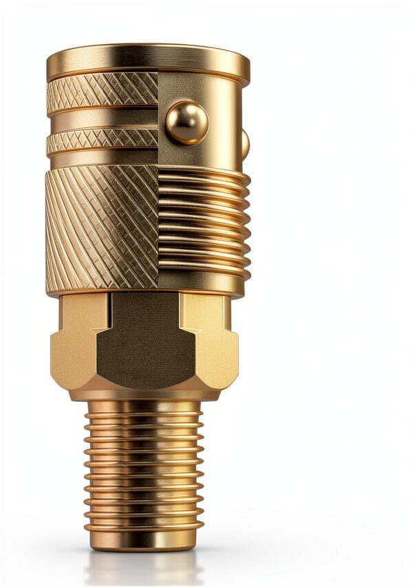 RNSXYAT 14-Piece Air Hose Fittings 1/4 Inch NPT Brass Connect Kit-4