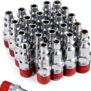 1/4 Inch Air Hose Fittings SUNGATOR 25-Pack Male NPT Plug Set-0